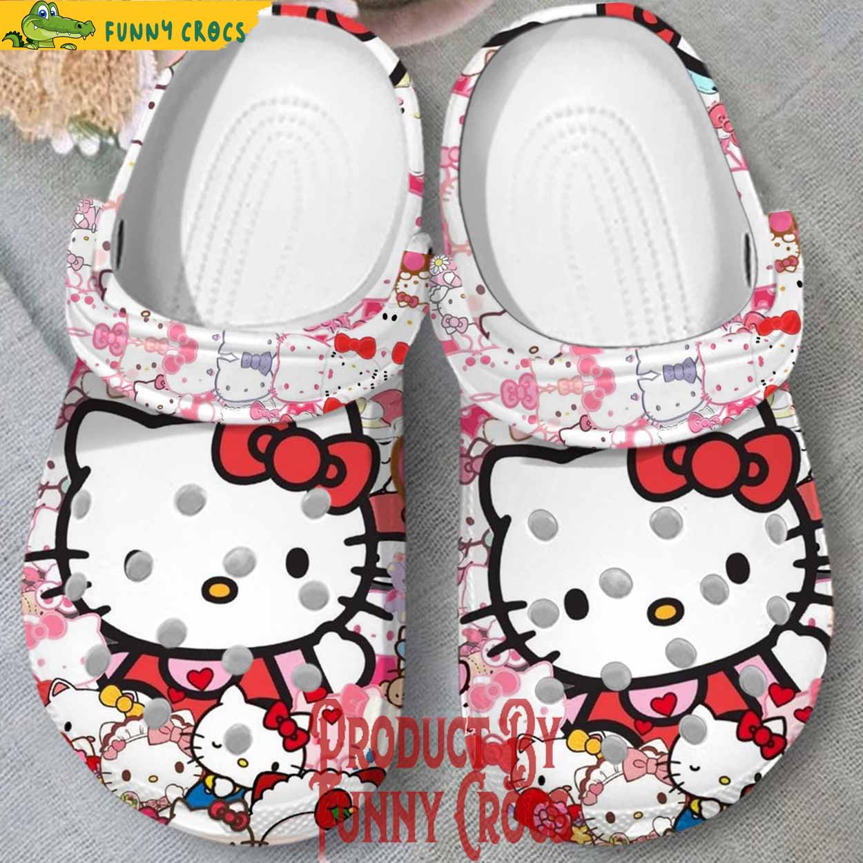 Lightweight And Durable Hello Kitty Crocs Clogs Shoes - Discover Comfort And Style Clog Shoes Unisex Clogs Garden Shoes