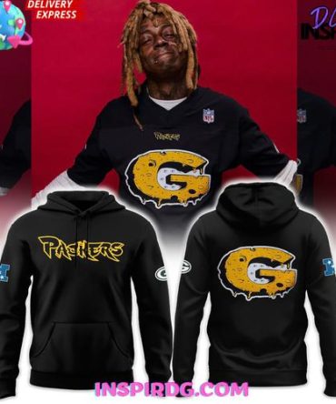 Packers G Logo Black Hoodie - Stylish Nfl Fan Gear
