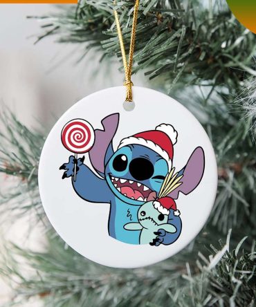 Lilo And Stitch Christmas  Ornament Gift For Friends Ornament