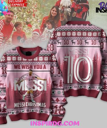 Lionel Messi Christmas Limited Edition Ugly Sweater