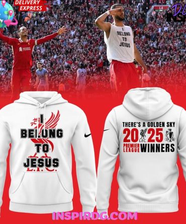 Exclusive Liverpool Fc 2025 Premier League Winners Hoodie - Belong To Jesus Design