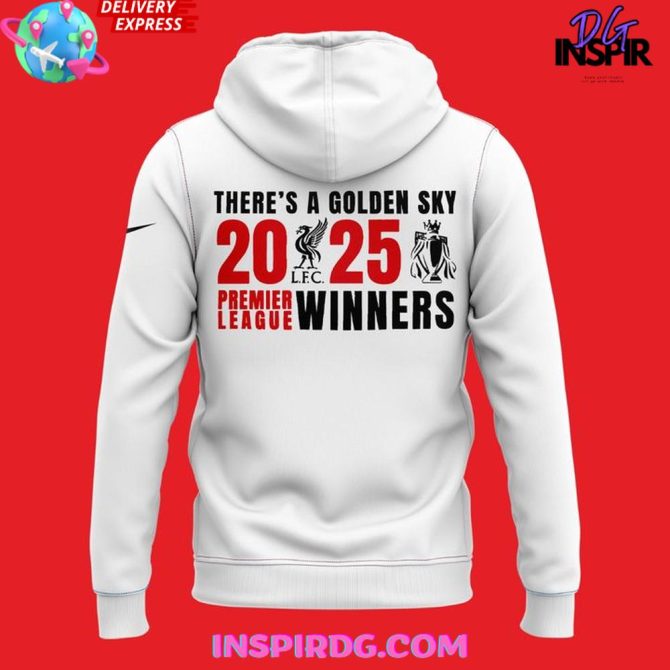 Exclusive Liverpool Fc 2025 Premier League Winners Hoodie - Belong To Jesus Design - Image 3
