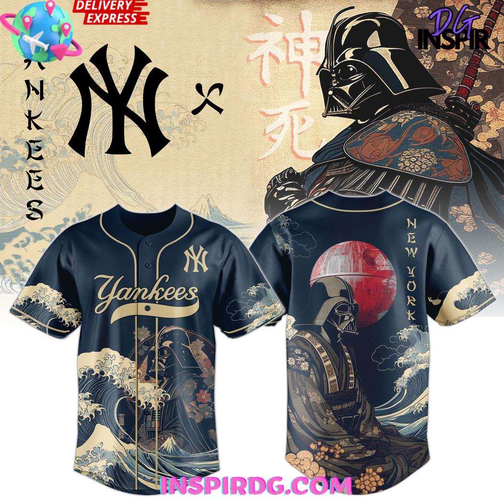 Lord Vader X New York Yankees 2025 Baseball Jersey