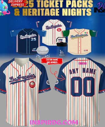 Los Angeles Dodgers Japanese Heritage Night 2025 Baseball Jersey