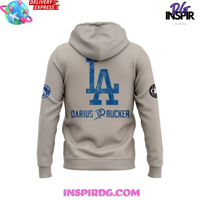 Los Angeles Dodgers Darius Rucker Collection 2025 All Over Print Hoodie - Image 3