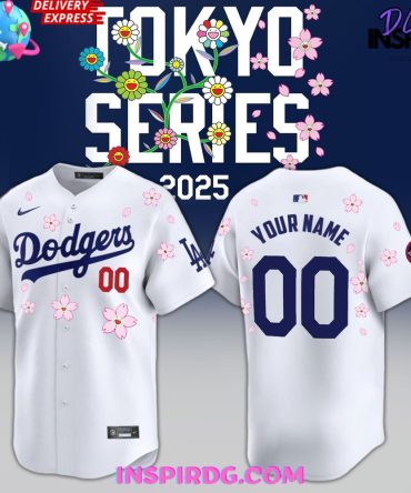 Los Angeles Dodgers Mlb World Tour Tokyo Series 2025 Jersey