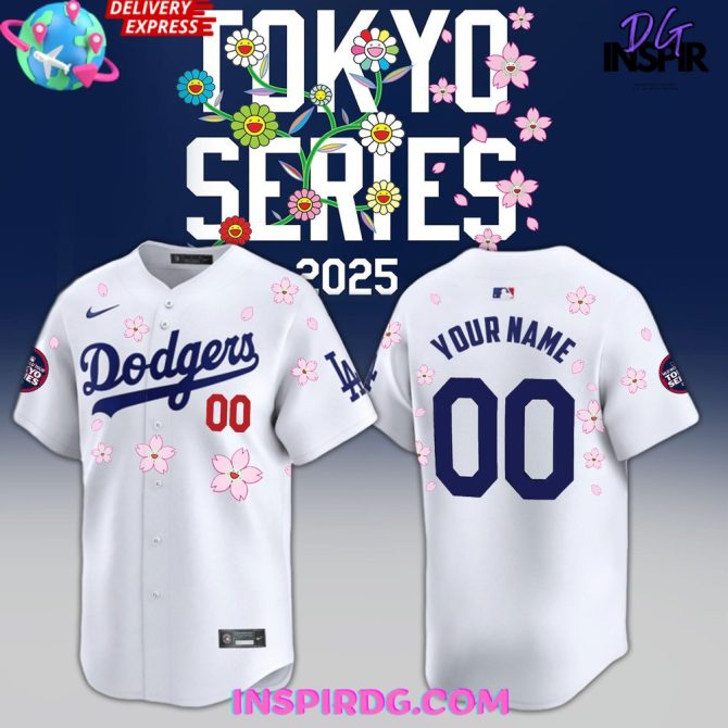 Los Angeles Dodgers Mlb World Tour Tokyo Series 2025 Jersey