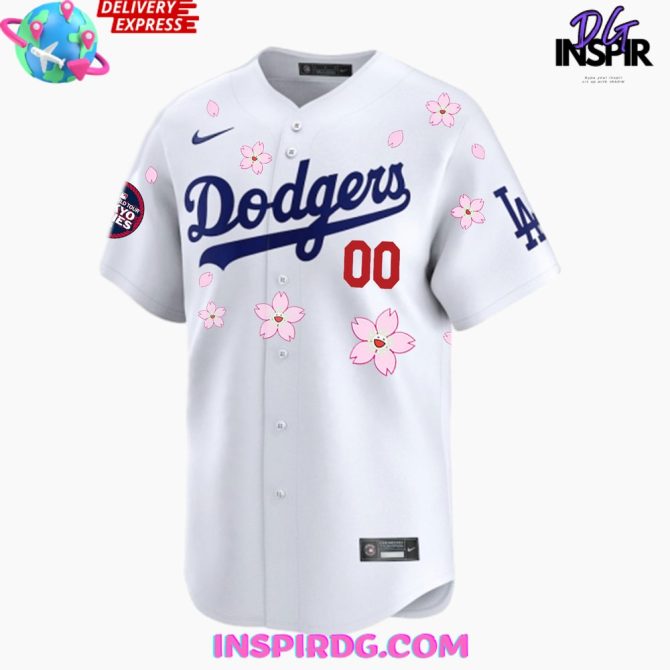 Los Angeles Dodgers Mlb World Tour Tokyo Series 2025 Jersey - Image 2