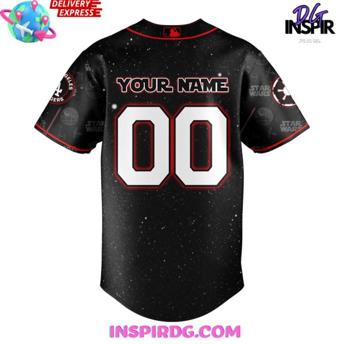 Los Angeles Dodgers Mlb X Star Wars Night 2025 Baseball Jersey - Image 3