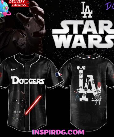 Los Angeles Dodgers Mlb X Star Wars Night Special Baseball Jersey