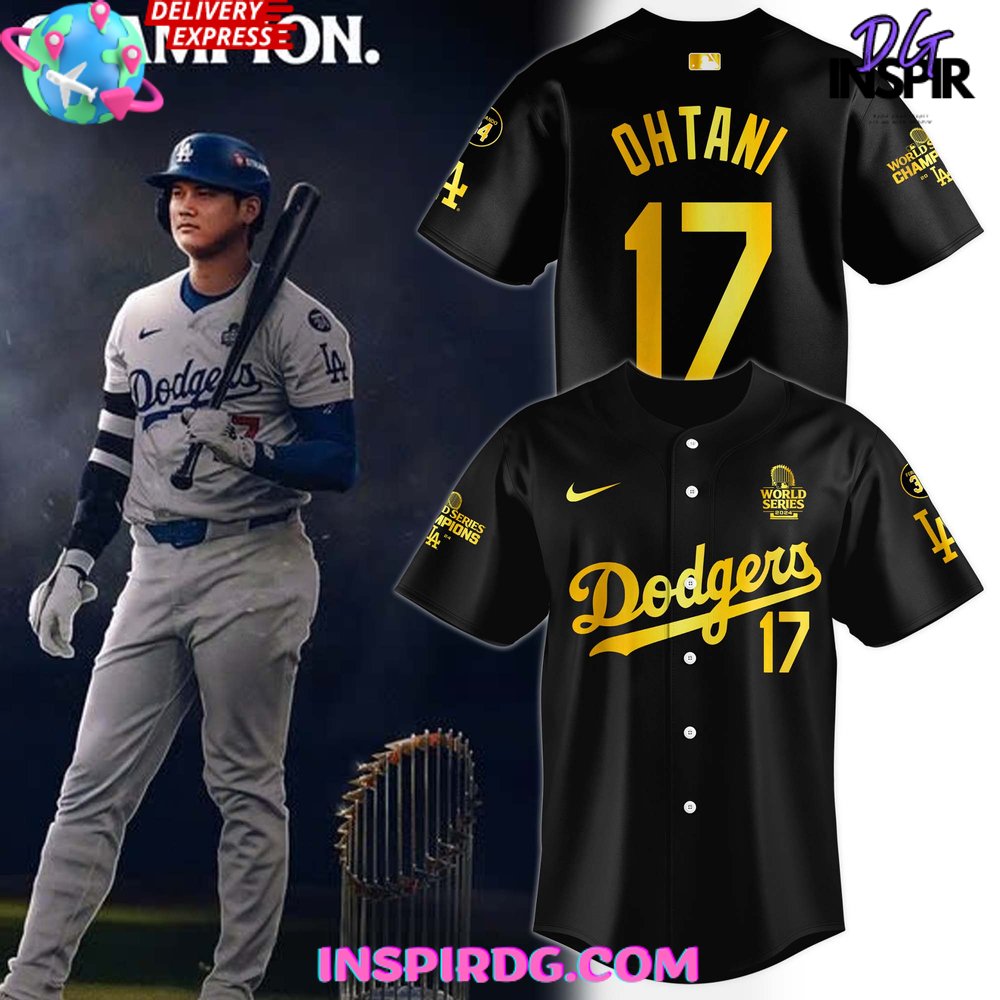 Los Angeles Dodgers World Series Champions 2024 Baseball Jersey