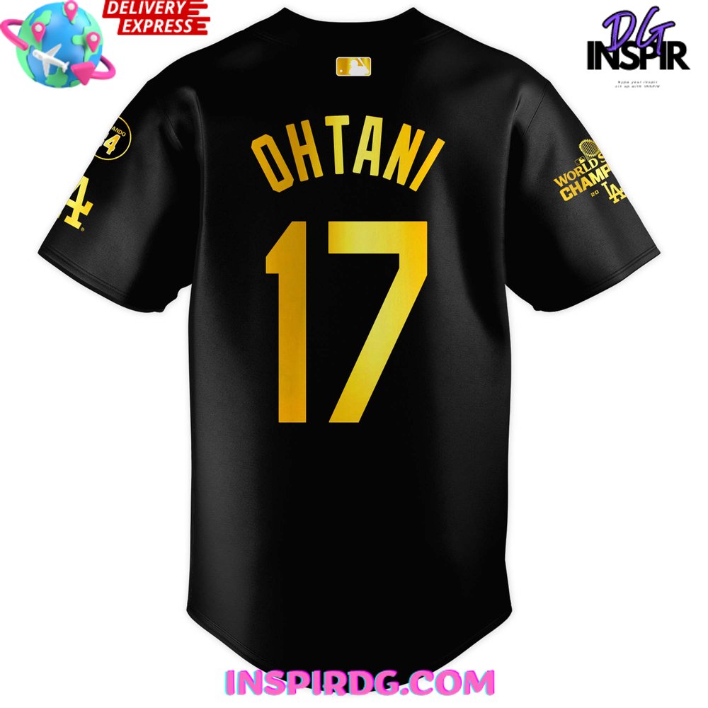 Los Angeles Dodgers World Series Champions 2024 Baseball Jersey - Image 3