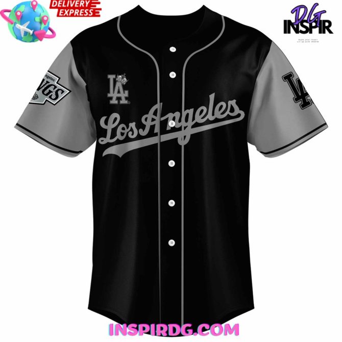Los Angeles Kings X Dodgers Night Special Baseball Jersey - Image 2