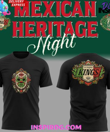 Limited Edition La Kings Mexican Heritage Night T-Shirt – Celebrate In Style!