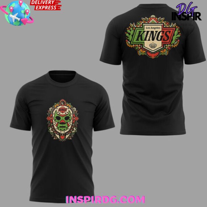 Limited Edition La Kings Mexican Heritage Night T-Shirt – Celebrate In Style! - Image 2