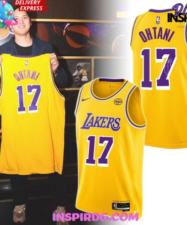Los Angeles Lakers Shohei Ohtani Edition Basketball Jersey