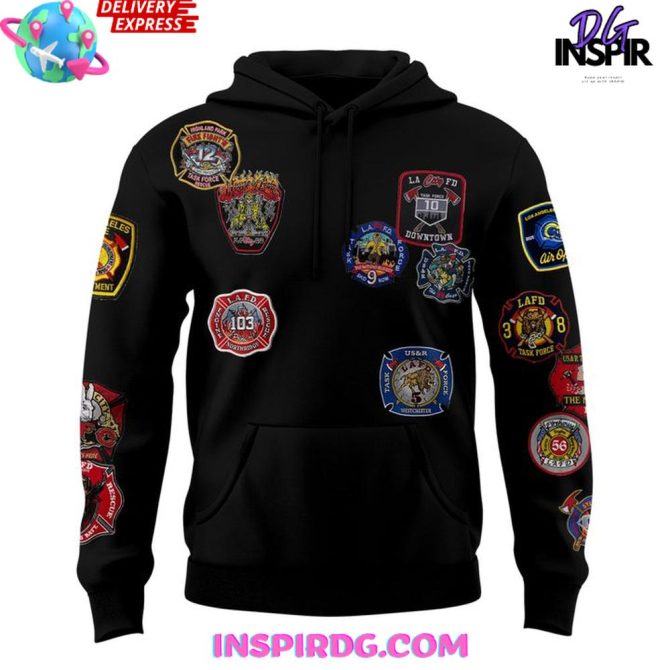 Los Angeles Rams X Kevin Leonel Lafd 2025 All Over Print Hoodie - Image 2