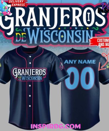 Los Granjeros De Wisconsin 2025 Baseball Jersey