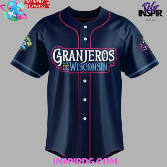 Los Granjeros De Wisconsin 2025 Baseball Jersey - Image 2