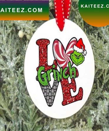 Love Grinch Cake Grinch Decorations Outdoor Ornament