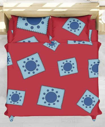 Luffy Wano Pattern One Piece Bedding Set