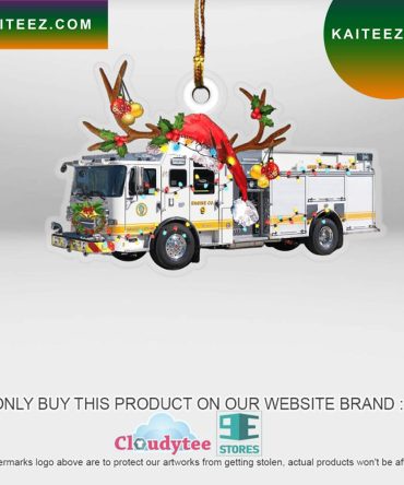 Maryland Anne Arundel County Fire Department Christmas Ornament