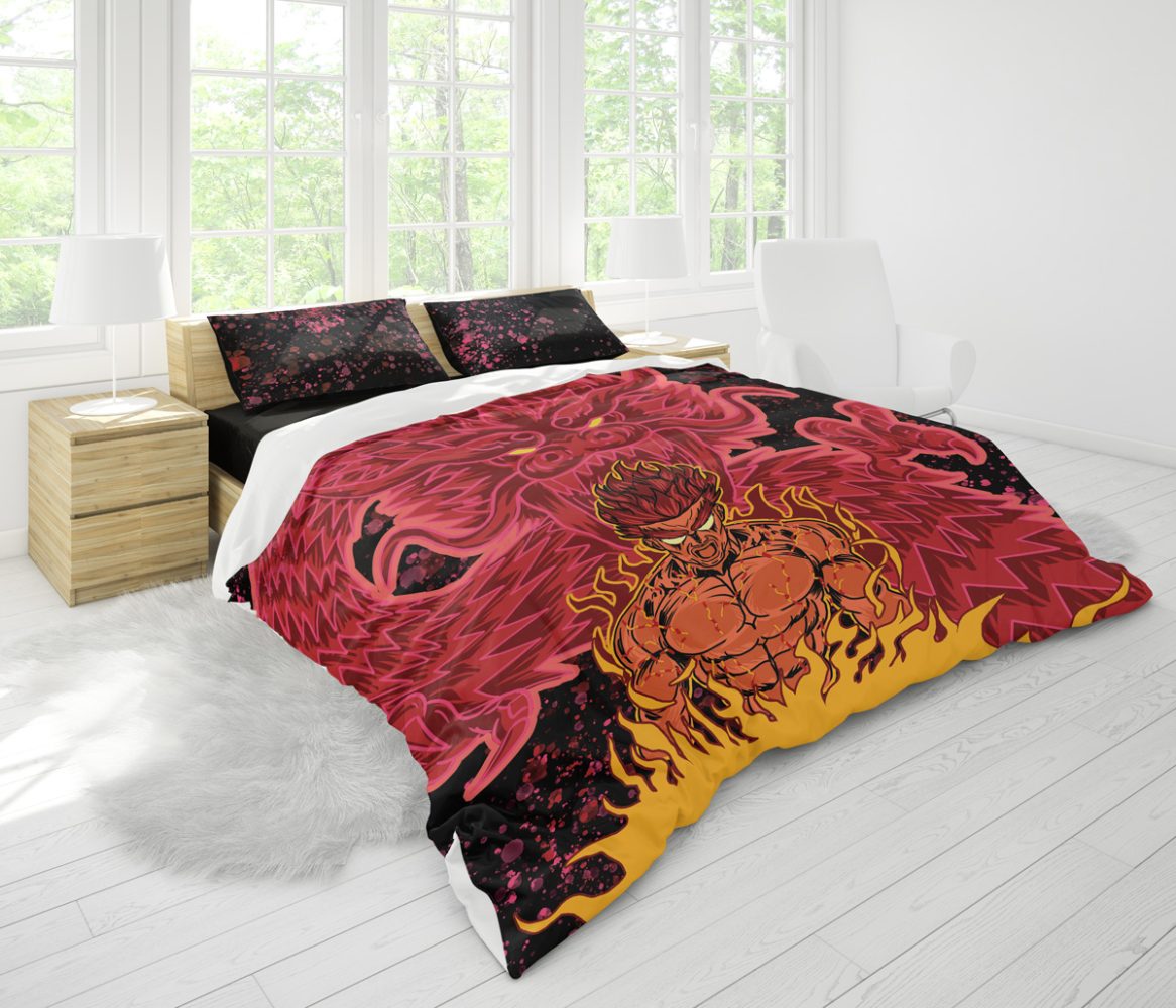 Might Guy 8Th Gate Shippuden Bedding Set - Image 3