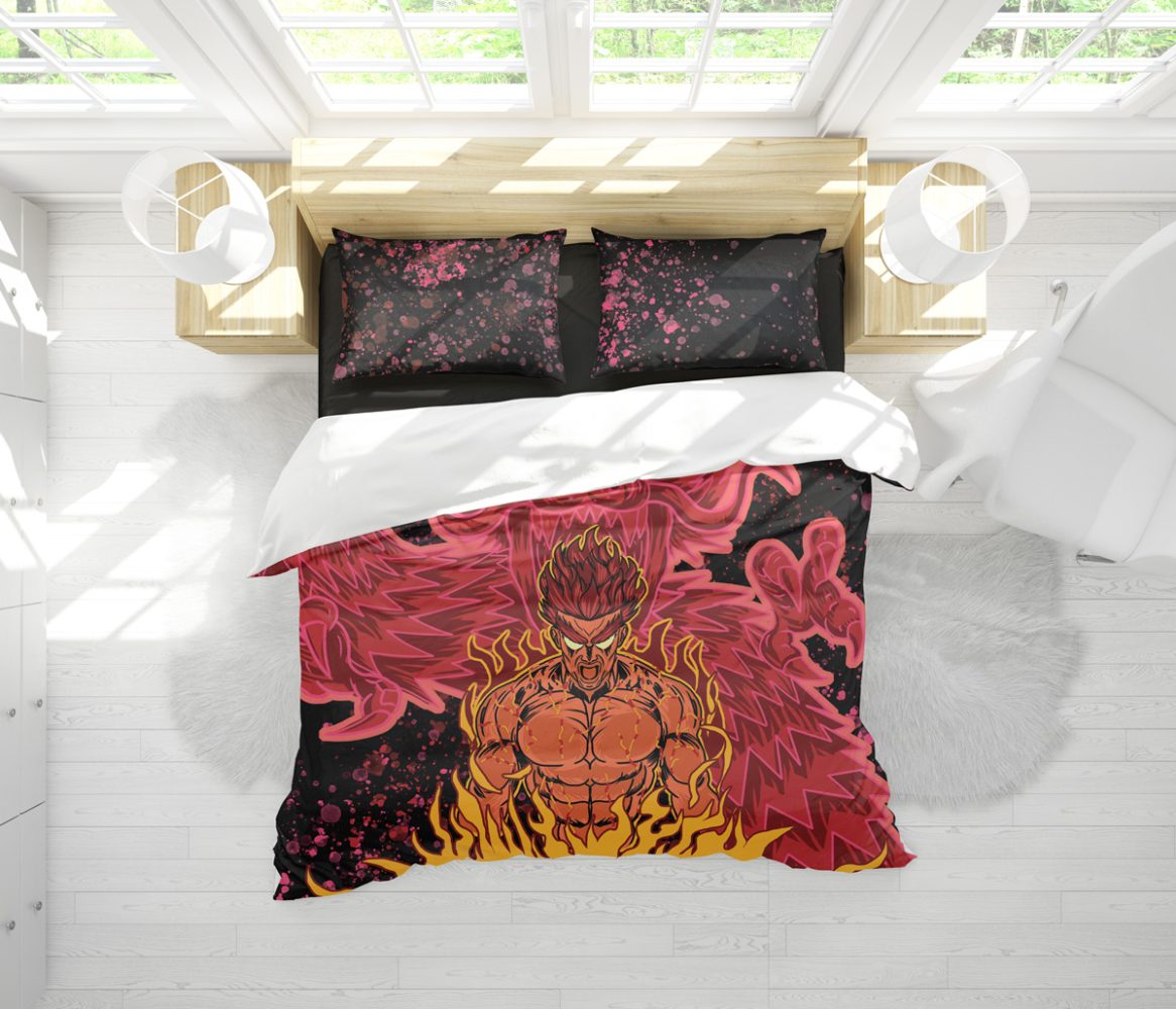 Might Guy 8Th Gate Shippuden Bedding Set - Image 4