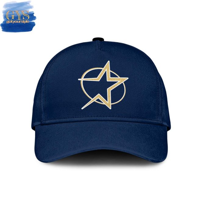 Mlb Houston Astros Throwback 1999 Majestic Navy Limited Cap - Image 3