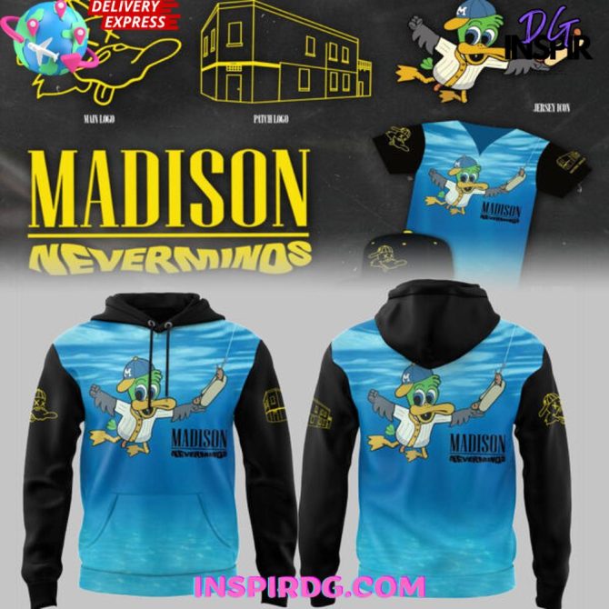 Madison Mallards X Duck Dive Special Edition All Over Print Hoodie