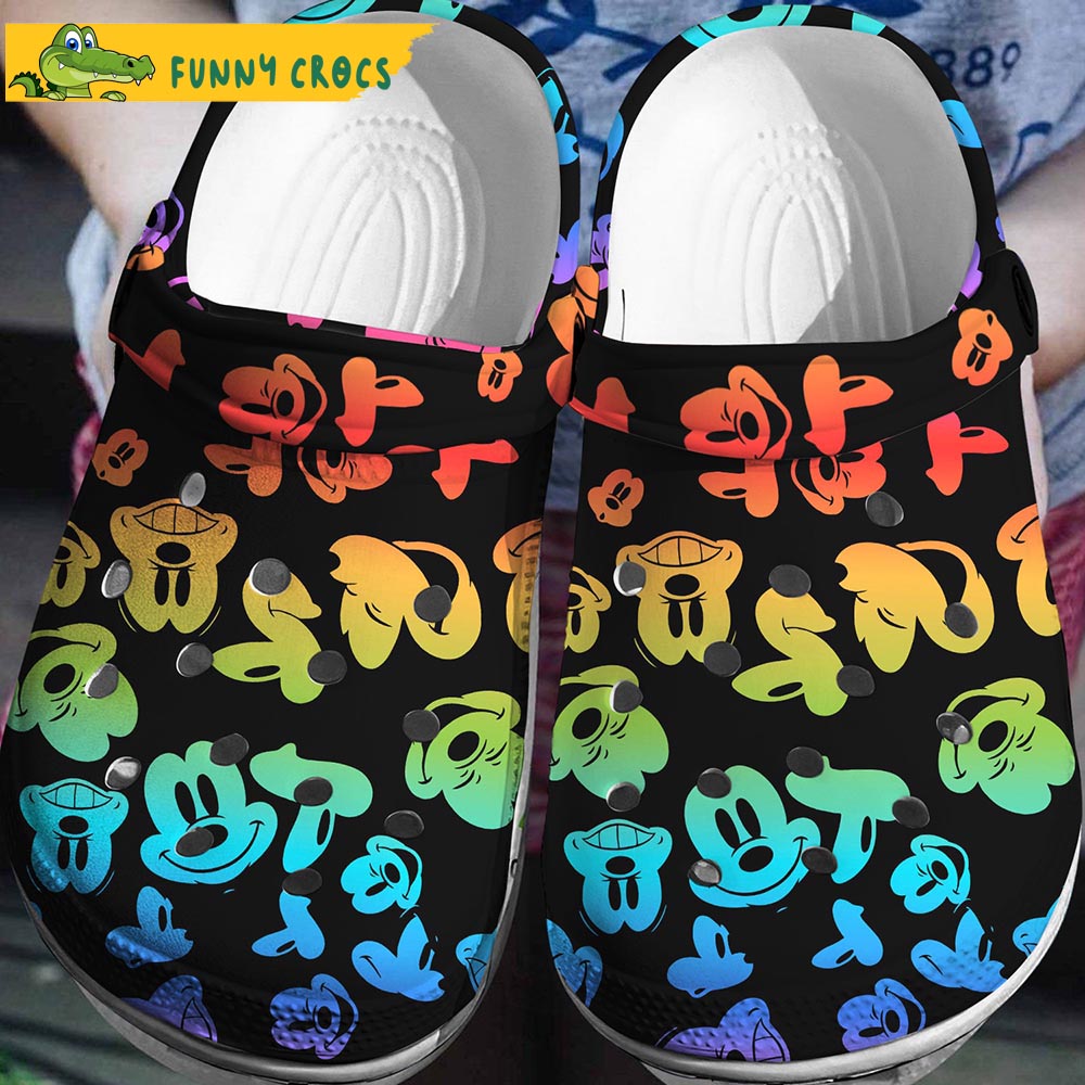 Magic Mickey Mouse Disney Crocs Clog Shoes - Discover Comfort And Style Clog Shoes Unisex Clogs Garden Shoes