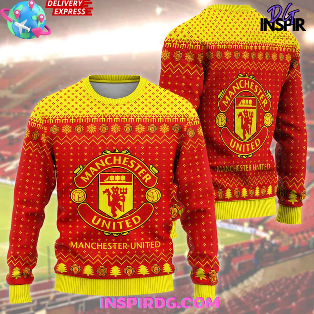 Manchester United Ugly Christmas Special Edition Ugly Christmas Sweater
