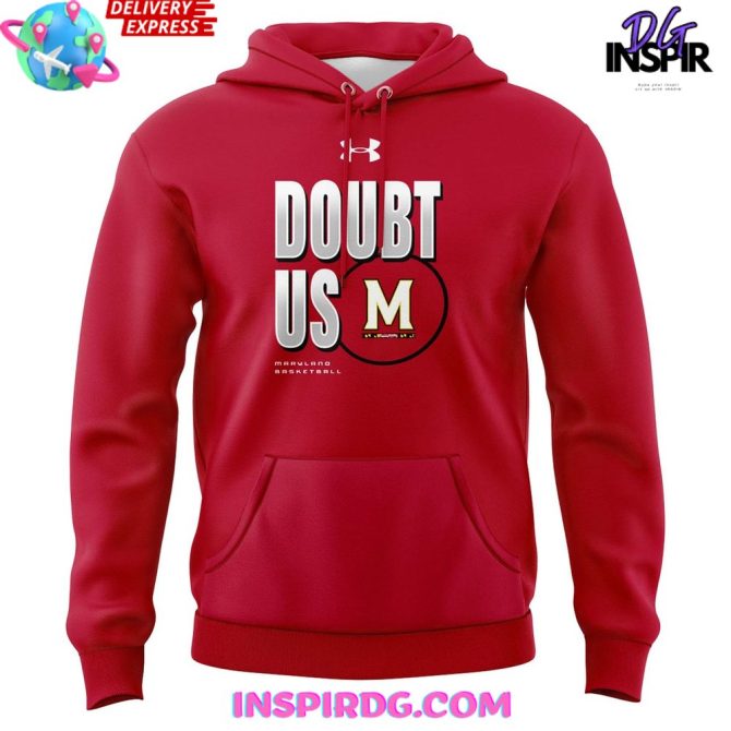 Maryland Terrapins X Doubt Us Special Edition All Over Print Hoodie - Image 2