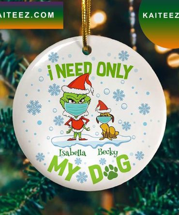 Max Dog And Grinch Decorations Outdoor Ornament