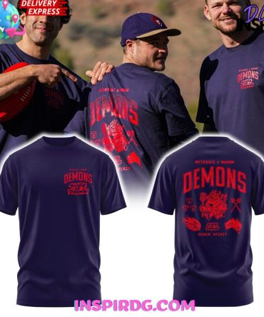 Limited Edition Demons Spirit T-Shirt – Bold Graphic Design, Perfect For Sports Fans!