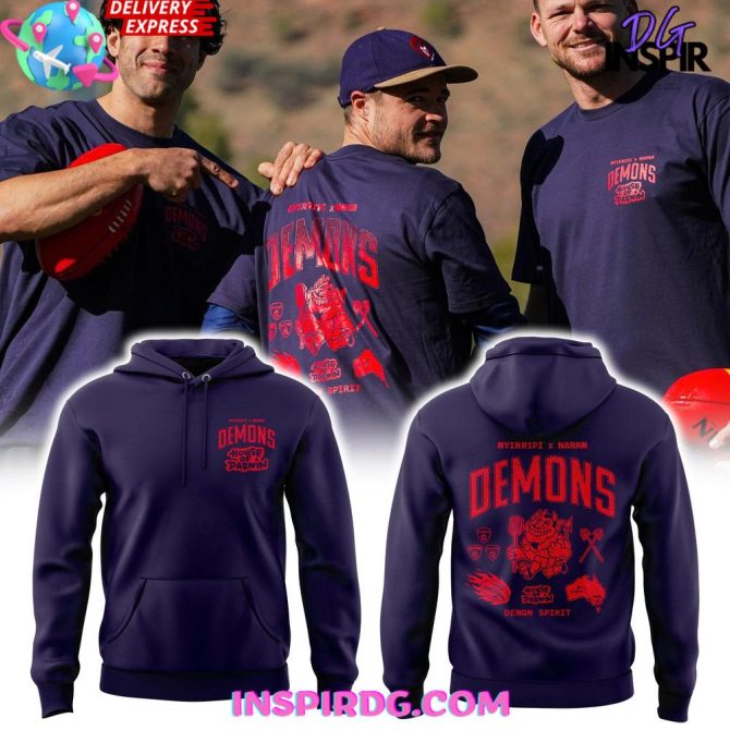 Limited Edition Demons Spirit T-Shirt – Bold Graphic Design, Perfect For Sports Fans! - Image 3