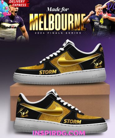 Melbourne Storm Gold Limited Edition Nike Air Force 1