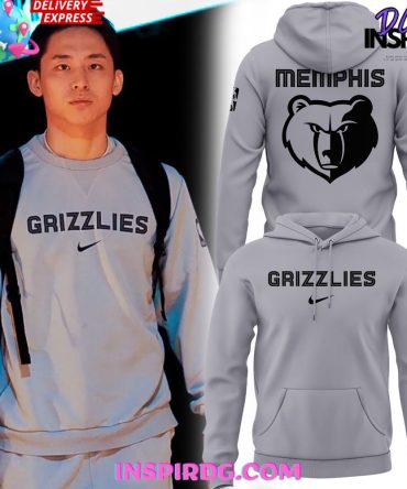 Memphis Grizzlies Nike Courtside Standard Issue Performance All Over Print Hoodie