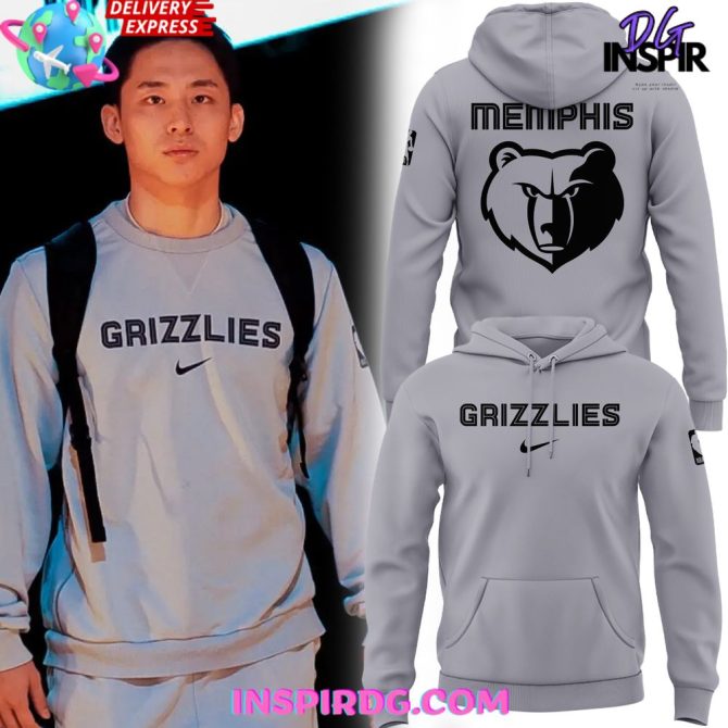 Memphis Grizzlies Nike Courtside Standard Issue Performance All Over Print Hoodie
