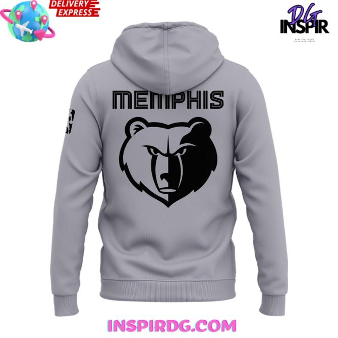 Memphis Grizzlies Nike Courtside Standard Issue Performance All Over Print Hoodie - Image 3