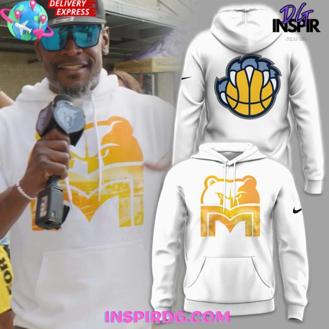 Stylish White Bear Logo Hoodie - Cozy, Trendy & Fast Delivery - Perfect For Fans!
