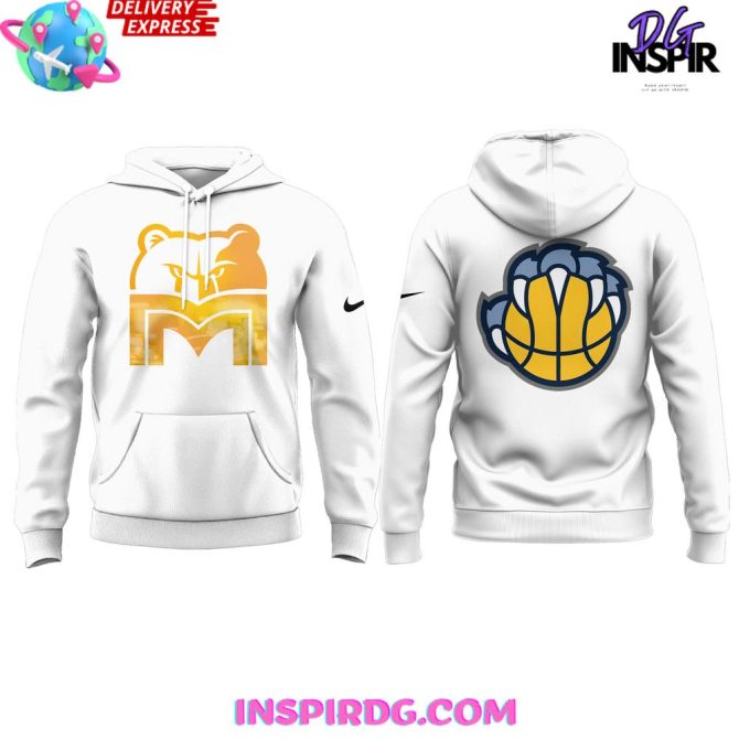 Stylish White Bear Logo Hoodie - Cozy, Trendy & Fast Delivery - Perfect For Fans! - Image 2