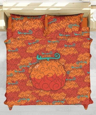 Mera Mera No Mi One Piece Bedding Set