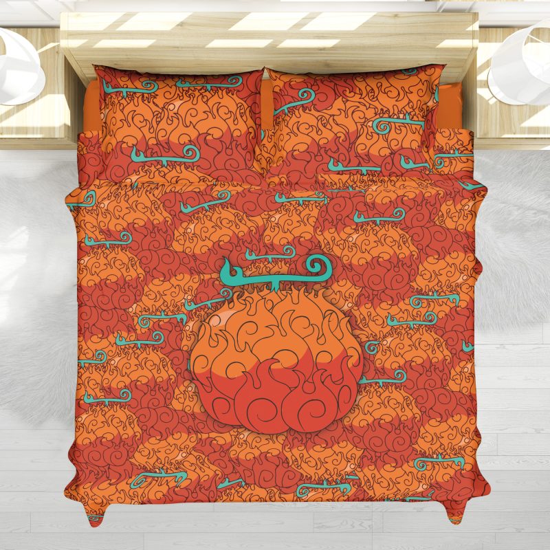 Mera Mera No Mi One Piece Bedding Set - Image 5