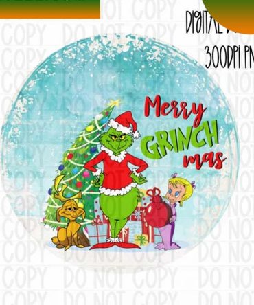 Merry Grinch Mas Christmas Grinch Christmas Ornament