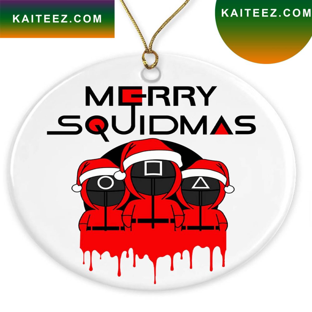 Merry Squidmas Game Christmas Ornament