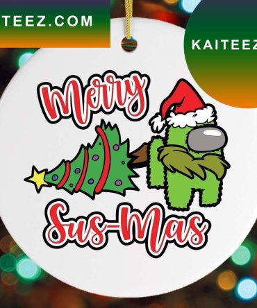 Merry Sus-Mas Funny Christmas Ornament