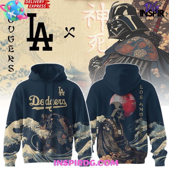 Lord Vader X Los Angeles Dodgers 2025 All Over Print Hoodie