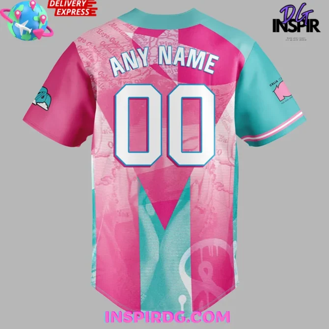 Miami Marlins X 2025 Cuban Heritage Celebration Baseball Jersey - Image 3