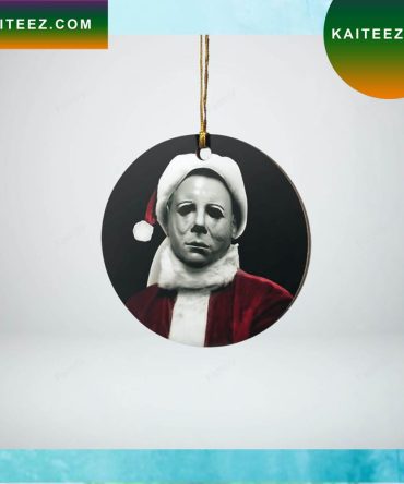 Michael Myers Santa Horror Character Christmas Ornament